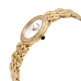 Versace V-Flare Quartz Silver Dial Gold Steel Strap Watch for Women - VEBN00818 Buy Now By Versace