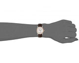 Tissot T Classic Carson Premium White Dial Brown Leather Strap Watch for Women - T122.207.36.031.00 Buy Now By Tissot