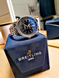 Breitling Navitimer Automatic 41mm Black Dial Silver Steel Strap Watch for Men - A17326241B1A1 Buy Now By Breitling