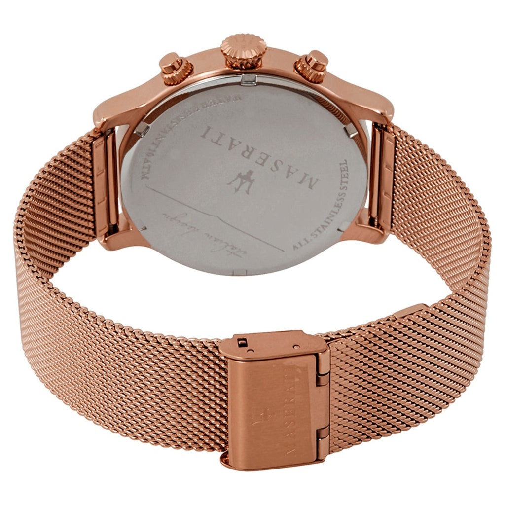 Maserati Epoca Black Dial Gold Mesh Bracelet Watch For Men - R8873618005 Buy Now By Maserati