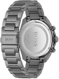 Hugo Boss Distinct Grey Dial Gren Steel Strap Watch for Men - 1513858 Buy Now By Hugo Boss