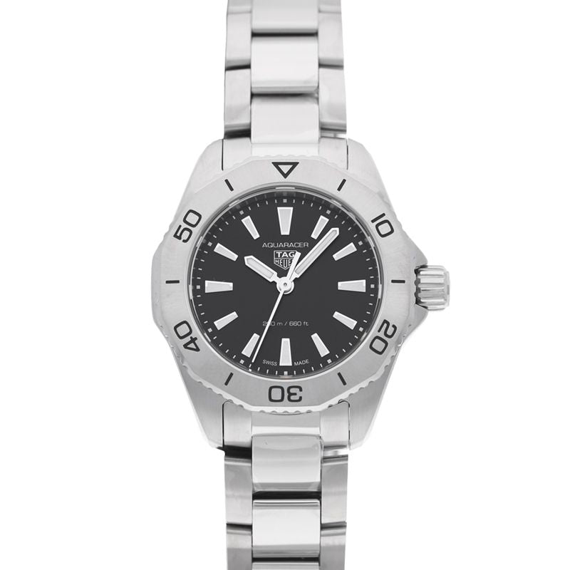 Tag Heuer Aquaracer Professional 200 Quartz Black Dial Silver Steel Strap Watch for Women - WBP1410.BA0622 Buy Now By Tag Heuer