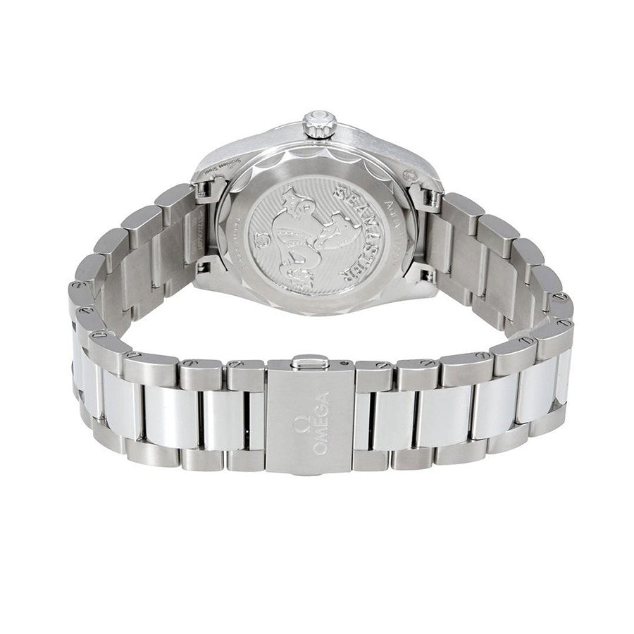Omega Seamaster Aqua Terra Quartz Diamond Silver Dial Silver Steel Strap Watch for Women - 220.10.28.60.54.001 Buy Now By Omega