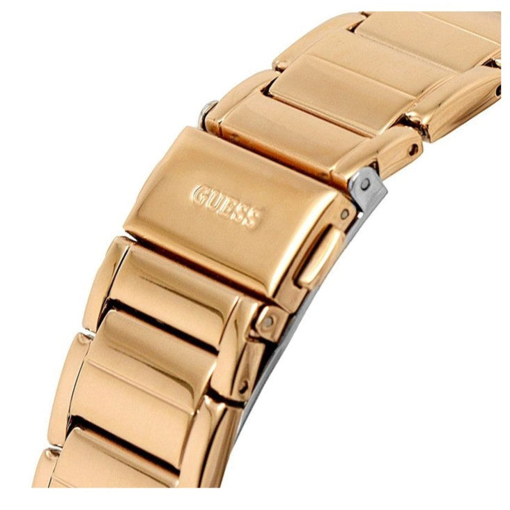 Guess Fusion Chronograph Rose Gold Dial Rose Gold Steel Strap Watch for Women - GW0552L3 Buy Now By Guess