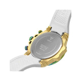 Guess Fusion Chronograph White Dial White Leather Strap Watch For Women - GW0553L2 Buy Now By Guess