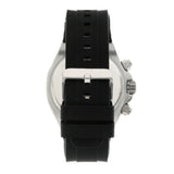 Guess Empire Chronograph Black Dial Black Silicon Strap Watch For Men - GW0583G1 Buy Now By Guess