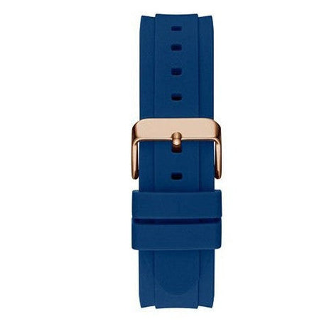 Guess Connoisseur Blue Dial Blue Silicone Strap Watch For Men - GW0335G2 Buy Now By Guess