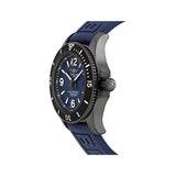 Breitling Superocean Automatic 46mm Blue Dial Blue Rubber Strap Watch for Men - M17368D71C1S1 Buy Now By Breitling