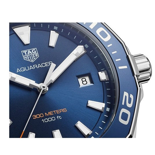 Tag Heuer Aquaracer Blue Dial Watch for Men - WAY101C.BA0746 Buy Now By Tag Heuer