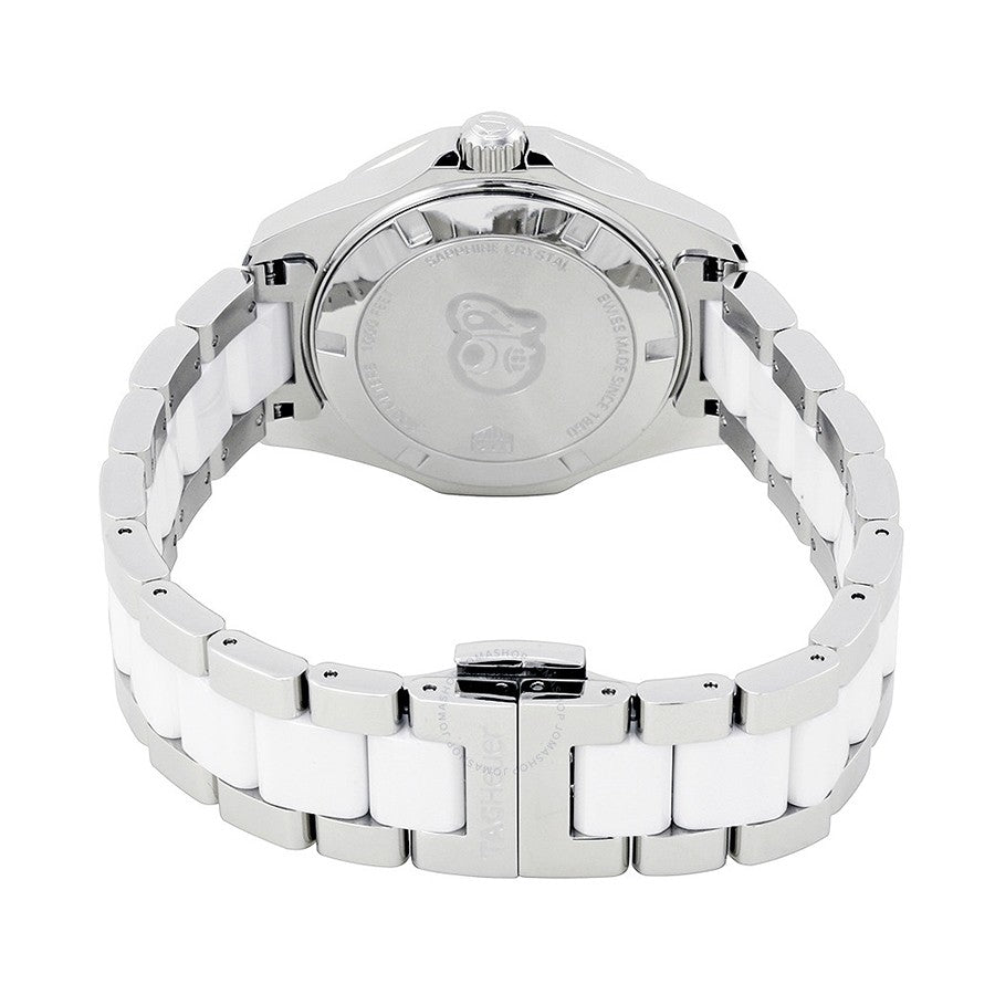 Tag Heuer Aquaracer Diamonds White Dial Two Tone Steel Strap Watch for Women - WAY131F.BA0914 Buy Now By Tag Heuer