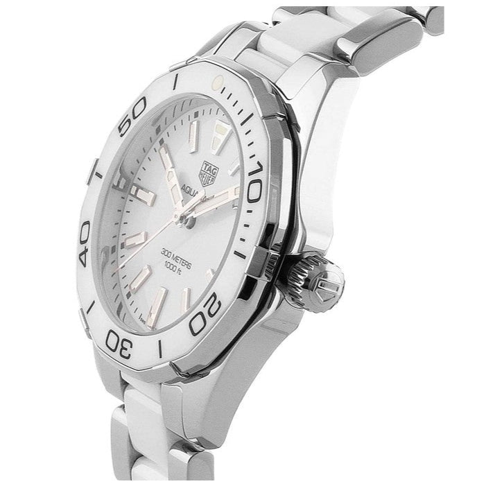 Tag Heuer Aquaracer Quartz White Dial Two Tone Steel Strap Watch Women - WAY131B.BA0914 Buy Now By Tag Heuer