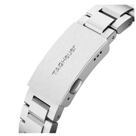 Tag Heuer Aquaracer Automatic Match Timer Black Dial Silver Steel Strap Watch for Men - WAY201G.BA0927 Buy Now By Tag Heuer