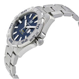 Tag Heuer Aquaracer Calibre 5 Automatic Blue Dial Silver Steel Strap Watch for Men - WAY2012.BA0927 Buy Now By Tag Heuer