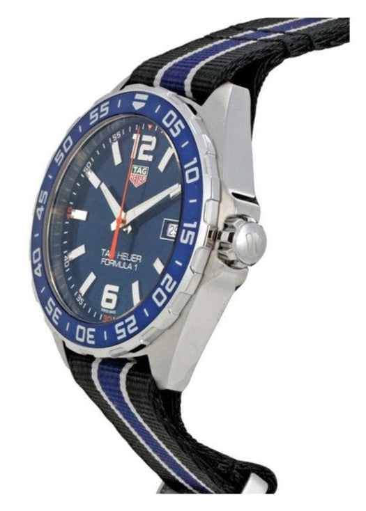 Tag Heuer Formula 1 Quartz Blue Dial Two Tone NATO Strap Watch for Men - WAZ1010.FC8197 Buy Now By Tag Heuer