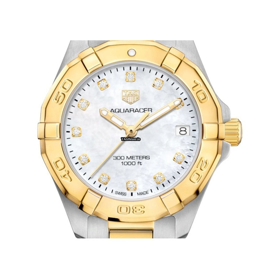 Tag Heuer Aquaracer White Mother of Pearl Dial Watch for Women - WBD1322.BB0320 Buy Now By Tag Heuer