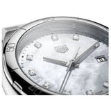 Tag Heuer Formula 1 Diamonds Mother Of Pearl White Dial Silver Steel Strap Watch for Women - WBJ1419.BA0664 Buy Now By Tag Heuer