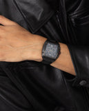 Versace Dominus Chronograph Quartz Black Dial Black Steel Strap Watch For Men - VE6H00623 Buy Now By Versace