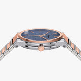 Salvatore Ferragamo Sapphire Blue Dial Two Tone Steel Strap Watch for Men - SFHP007-20 Buy Now By Salvatore Ferragamo