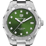 Tag Heuer Aquaracer Diamonds Emerald Green Dial Watch for Women - WBD1316.BA0740 Buy Now By Tag Heuer