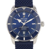 Breitling Superocean Heritage B20 Automatic 46 Blue Dial Blue Mesh Bracelet Watch for Men - AB2020161C1S1 Buy Now By Breitling
