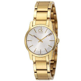 Calvin Klein City White Dial Gold Steel Strap Watch for Women - K2G23546 Buy Now By Calvin Klein