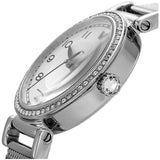 Coach Madison White Dial Silver Mesh Bracelet Watch for Women - 14502651 Buy Now By Coach
