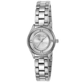 Marc Jacobs Tether Transparent Silver Dial Silver Steel Strap Watch for Women - MBM3416 Buy Now By Marc Jacobs