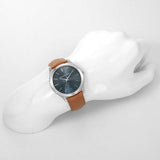 Michael Kors Slim Runway Analog Blue Dial Brown Leather Strap Watch For Men - MK8508 Buy Now By Michael Kors