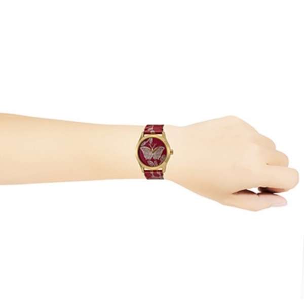 Gucci G Timeless Quartz Red Dial Red Leather Strap Watch For Women - YA1264054 Buy Now By Gucci