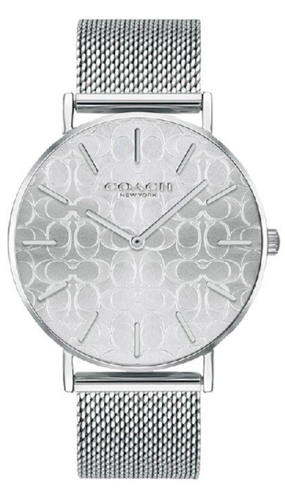 Coach Perry Quartz Silver Dial Silver Mesh Bracelet Watch for Women - 14503384 Buy Now By Coach