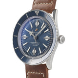 Breitling Superocean Heritage '57 Blue Dial Brown Leather Strap Watch for Men - A10370161C1X1 Buy Now By Breitling