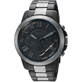 Fossil Grant Chronograph Black Dial Two Tone Steel Strap Watch for Men - FS5269 Buy Now By Fossil