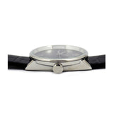 Calvin Klein Accent Black Dial Black Leather Strap Watch for Men - K2Y2X1C3 Buy Now By Calvin Klein