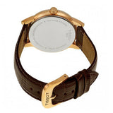 Tissot T Classic Carson Quartz White Dial Brown Leather Strap Watch for Men - T085.410.36.012.00 Buy Now By Tissot