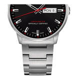 Mido Commander II Automatic Black Dial Silver Steel Strap Watch For Men - M021.431.11.051.00 Buy Now By Mido
