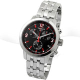 Tissot PRC 200 Asian Games Special Edition Black Dial Silver Steel Strap Watch For Men - T055.417.11.057.01 Buy Now By Tissot