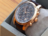 Guess Pursuit Chronograph Brown Dial Brown Leather Strap Watch for Men - W0500G3 Buy Now By Guess