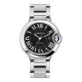 Cartier Ballon Bleu de Cartier Black Dial Silver Steel Strap Watch for Men - W6920042 Buy Now By Cartier