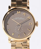 Marc Jacobs Baker Grey Dial Gold Steel Strap Watch for Women - MBM3281 Buy Now By Marc Jacobs