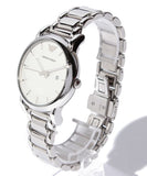 Emporio Armani Classic Luigi Quartz Silver Dial Silver Steel Strap Watch For Men - AR1854 Buy Now By Emporio Armani