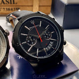 Maserati Circuito Black Dial Black Leather Strap Watch For Men - R8871627004 Buy Now By Maserati