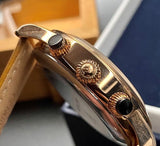 Maserati Ricordo Chronograph Silver Dial Brown Leather Strap Watch For Men - R8871633002 Buy Now By Maserati