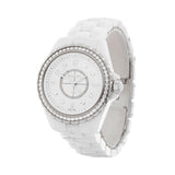 Chanel J12 Quartz Diamonds White Dial White Steel Strap Watch for Women - J12 H3110 Buy Now By Chanel
