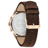 Tommy Hilfiger Multi Function Chronograph Black Dial Brown Leather Strap Watch for Men - 1791631 Buy Now By Tommy Hilfiger