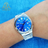 Citizen x Pantone Automatic Blue Dial Silver Steel Strap Watch For Men - NJ0158-89L Buy Now By Citizen