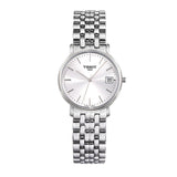 Tissot T Classic Desire White Dial Silver Steel Strap Watch for Women - T52.1.281.31 Buy Now By Tissot