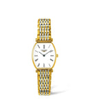 Longines La Grande Classique de Longines Tonneau 22 Gold Watch for Women - L4.205.2.11.7 Buy Now By Longines