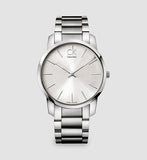 Calvin Klein City Silver Dial Silver Steel Strap Watch for Men - K2G21126 Buy Now By Calvin Klein