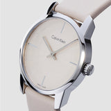 Calvin Klein City White Dial White Leather Strap Watch for Women - K2G231XH Buy Now By Calvin Klein