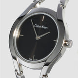 Calvin Klein Class Black Dial Silver Steel Strap Watch for Women - K6R23121 Buy Now By Calvin Klein